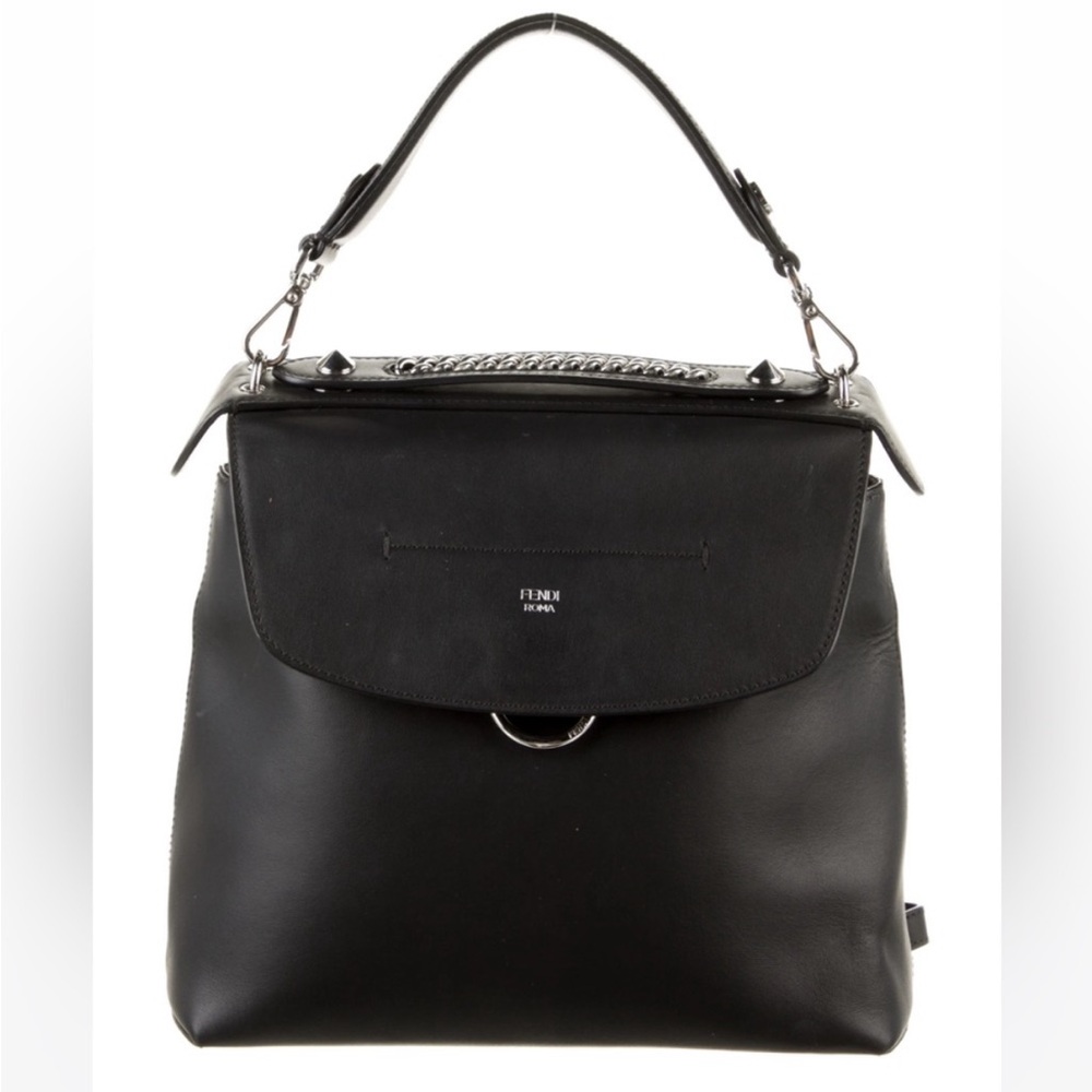 Fendi Black Leather Women's Bag